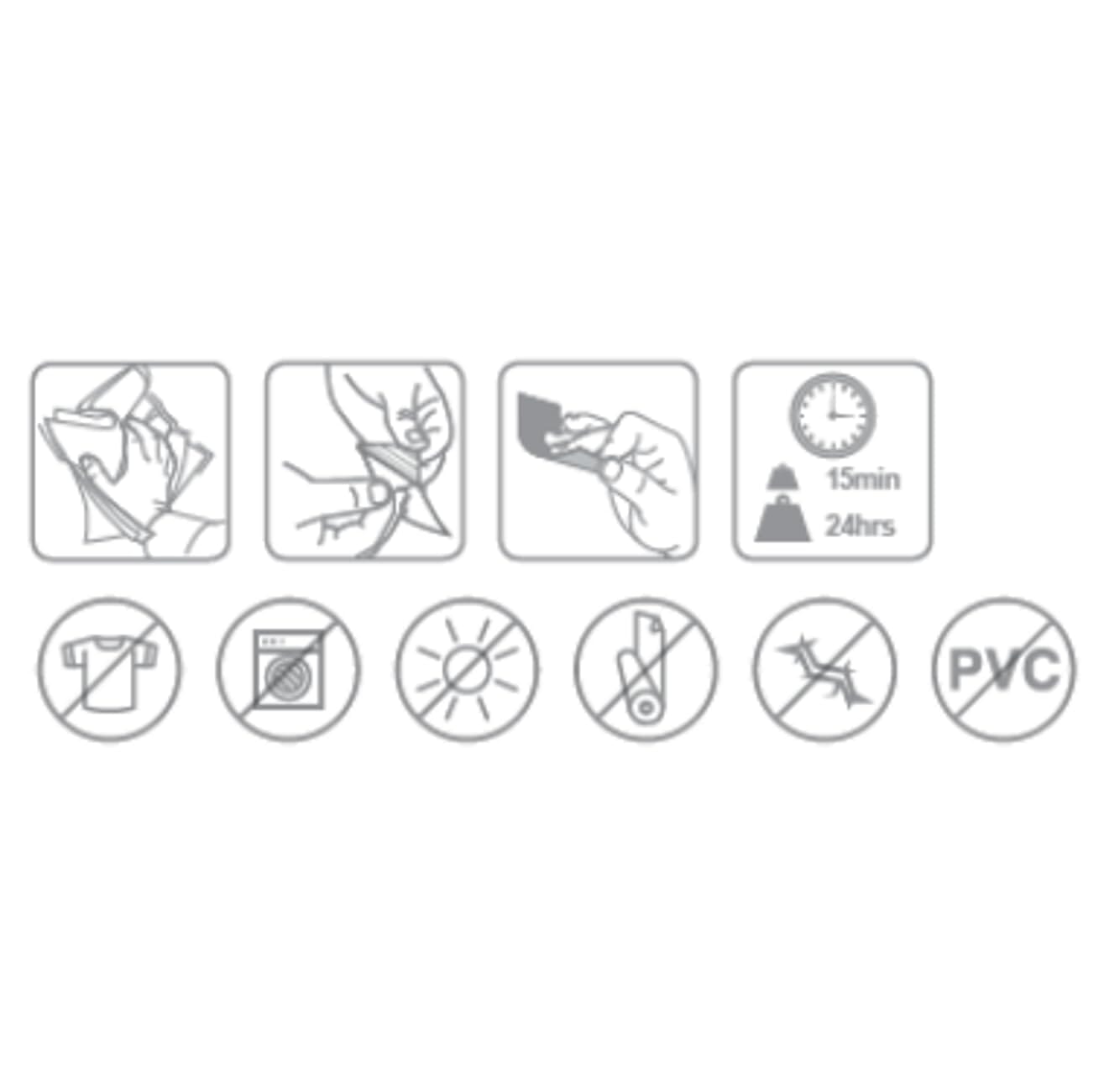 VELCRO® Brand Heavy Duty Stick On Tape 50mm x 10m